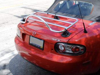 mazda mx5 mk3 stainless steel luggage rack